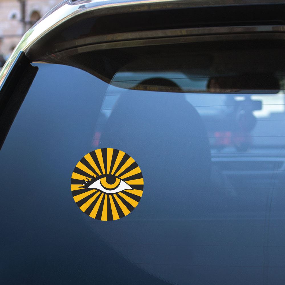 Tiger Eye Sticker Decal