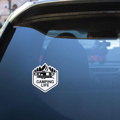 Camping Sticker Decal