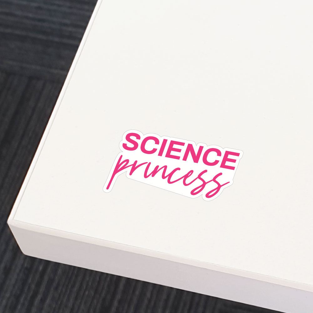 Science Princess Sticker Decal