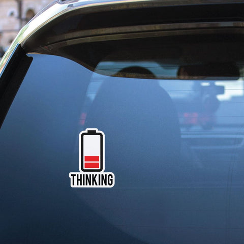 Thinking Sticker Decal