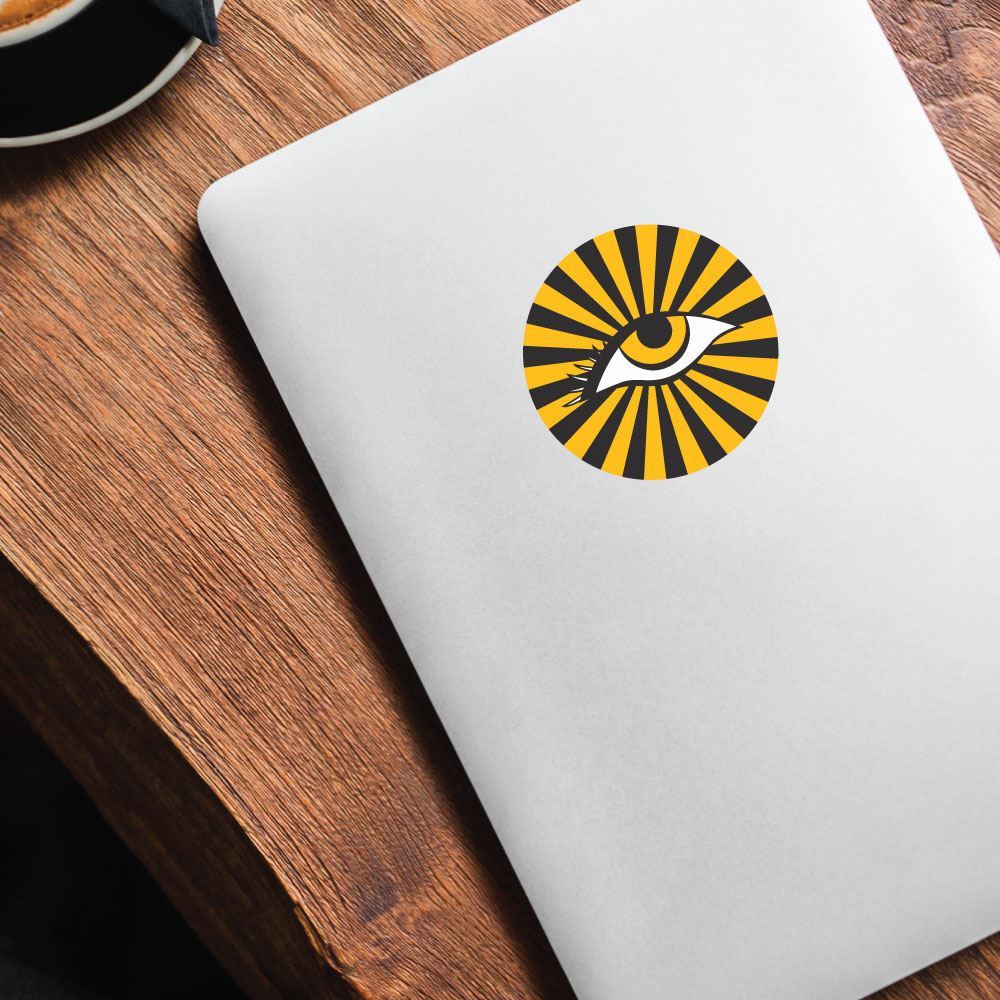 Tiger Eye Sticker Decal