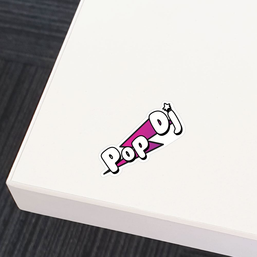 Pop Dj Sticker Decal