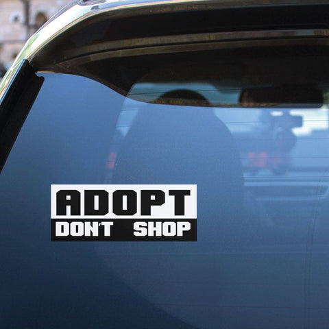 Adopt  Sticker Decal