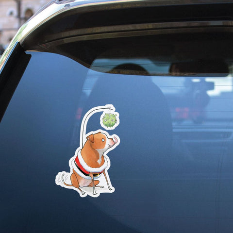 Merry Kissmas Sticker Decal