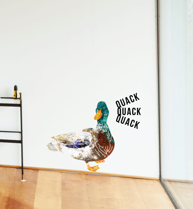 Quick Brown Fox Wall Sticker