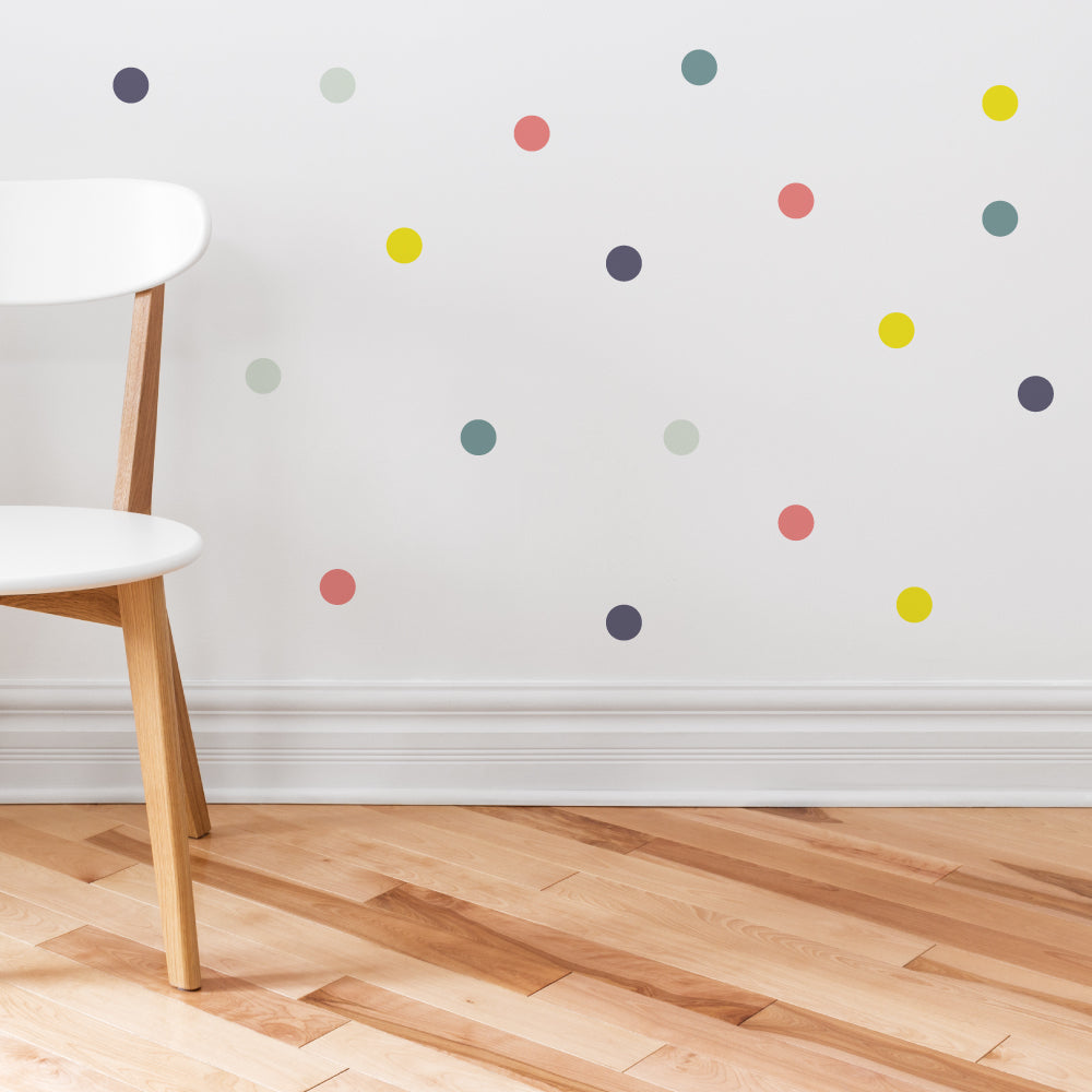 Party Circle Dots Wall Sticker