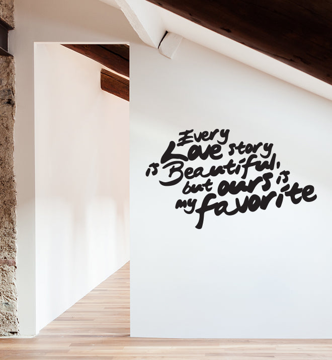 Our Story Wall Sticker