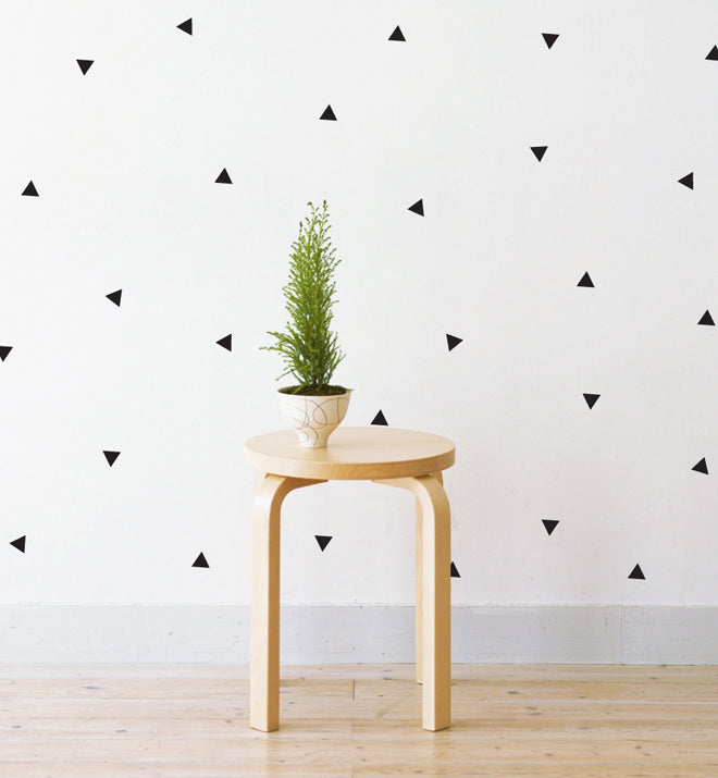 Mini Triangles Pattern Wall Sticker