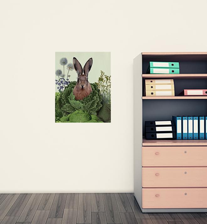 Cabbage Patch Rabbit Wall Sticker | Little Sticker Boy
