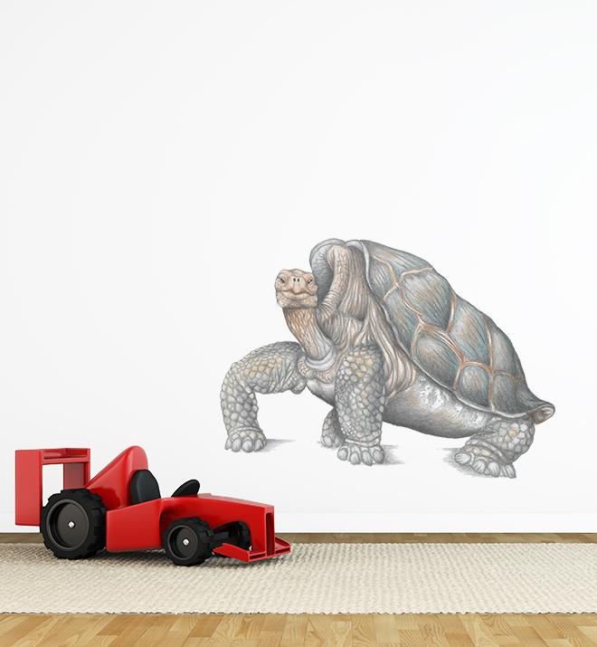 Lonesome George The Tortoise Wall Sticker