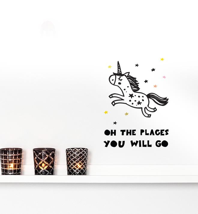 Oh The Places You'll Go Wall Sticker