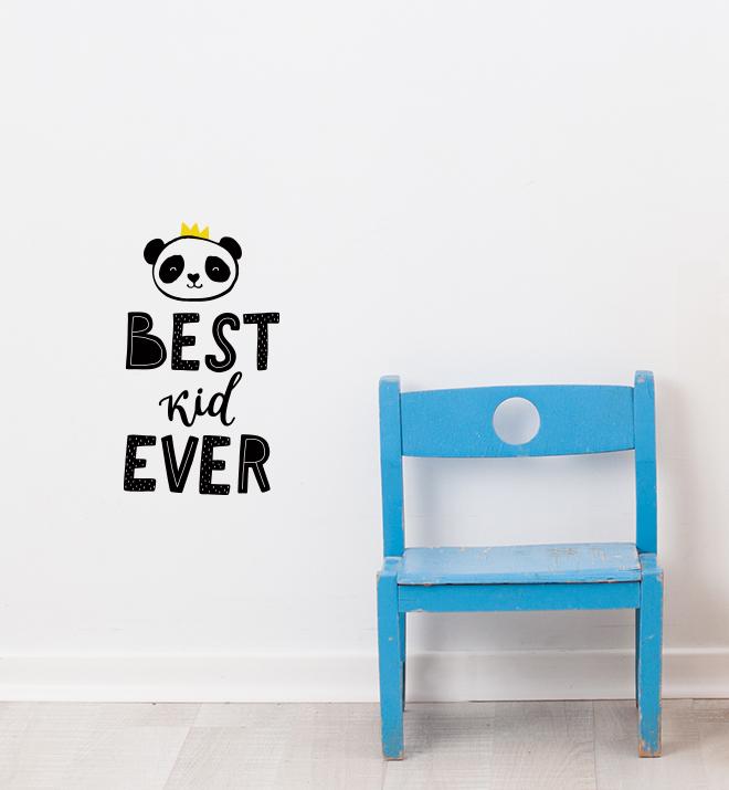 Best Kid Ever Wall Sticker
