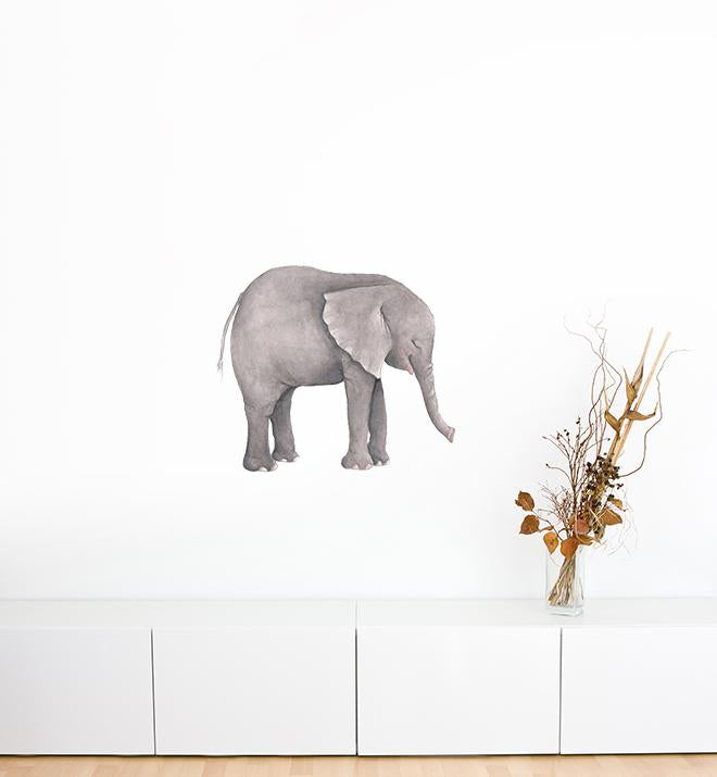 Elephant On It's Own Wall Sticker