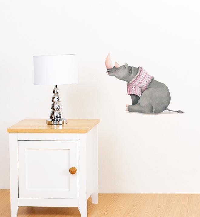 Ryan-O With Jumper Wall Sticker
