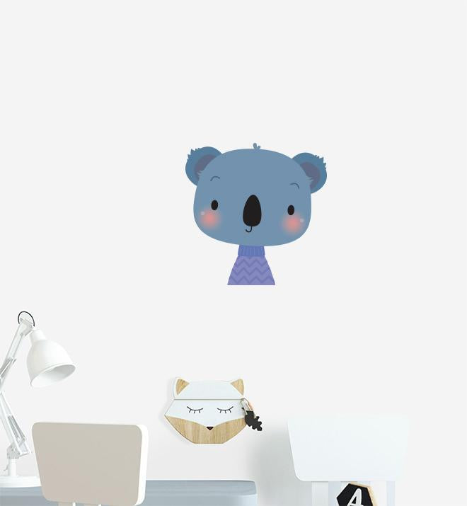 Koala Portrait Wall Sticker