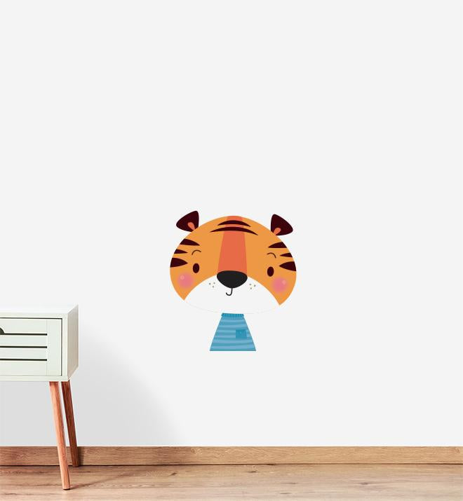 Tiger Portrait Wall Sticker