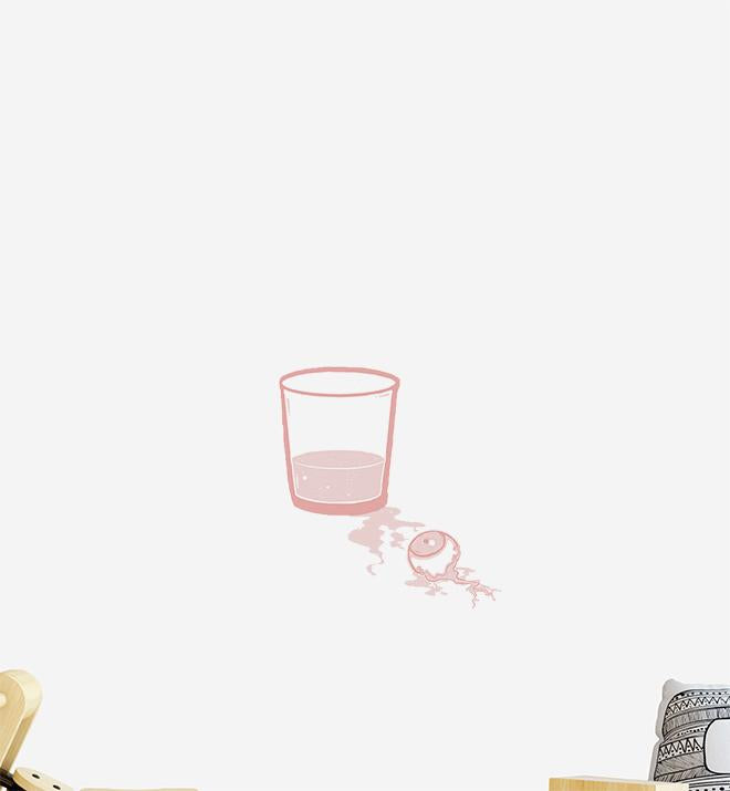 Glass Eye Wall Sticker