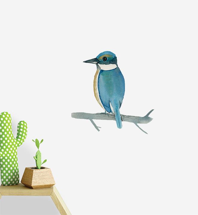 Sacred King Fisher Wall Sticker