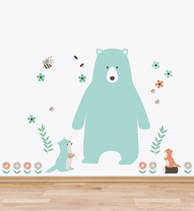 Woodlands Animals Set 1 Wall Sticker