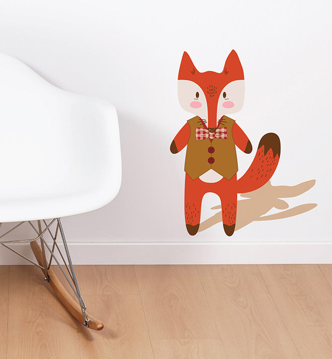 Happy Fox Wall Sticker