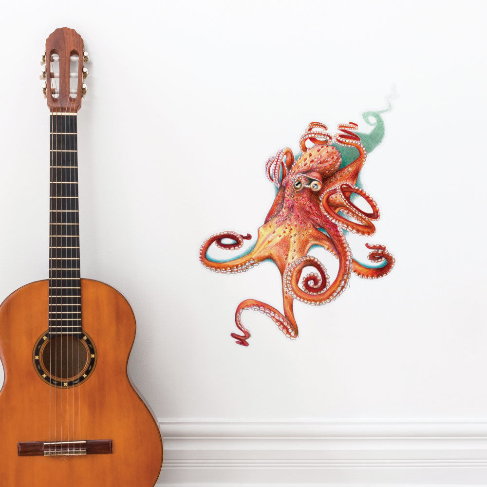 Giant Pacific Octopus Wall Sticker