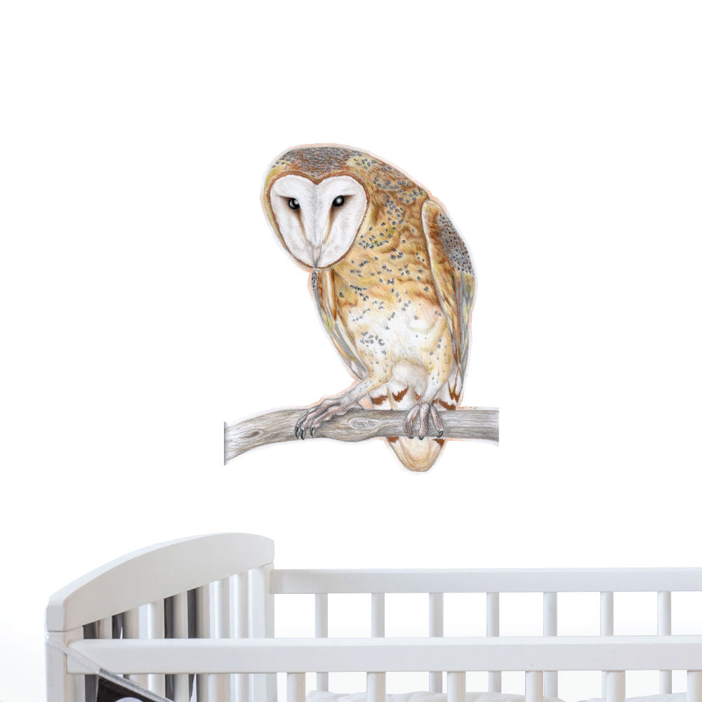 Barn Owl Wall Sticker