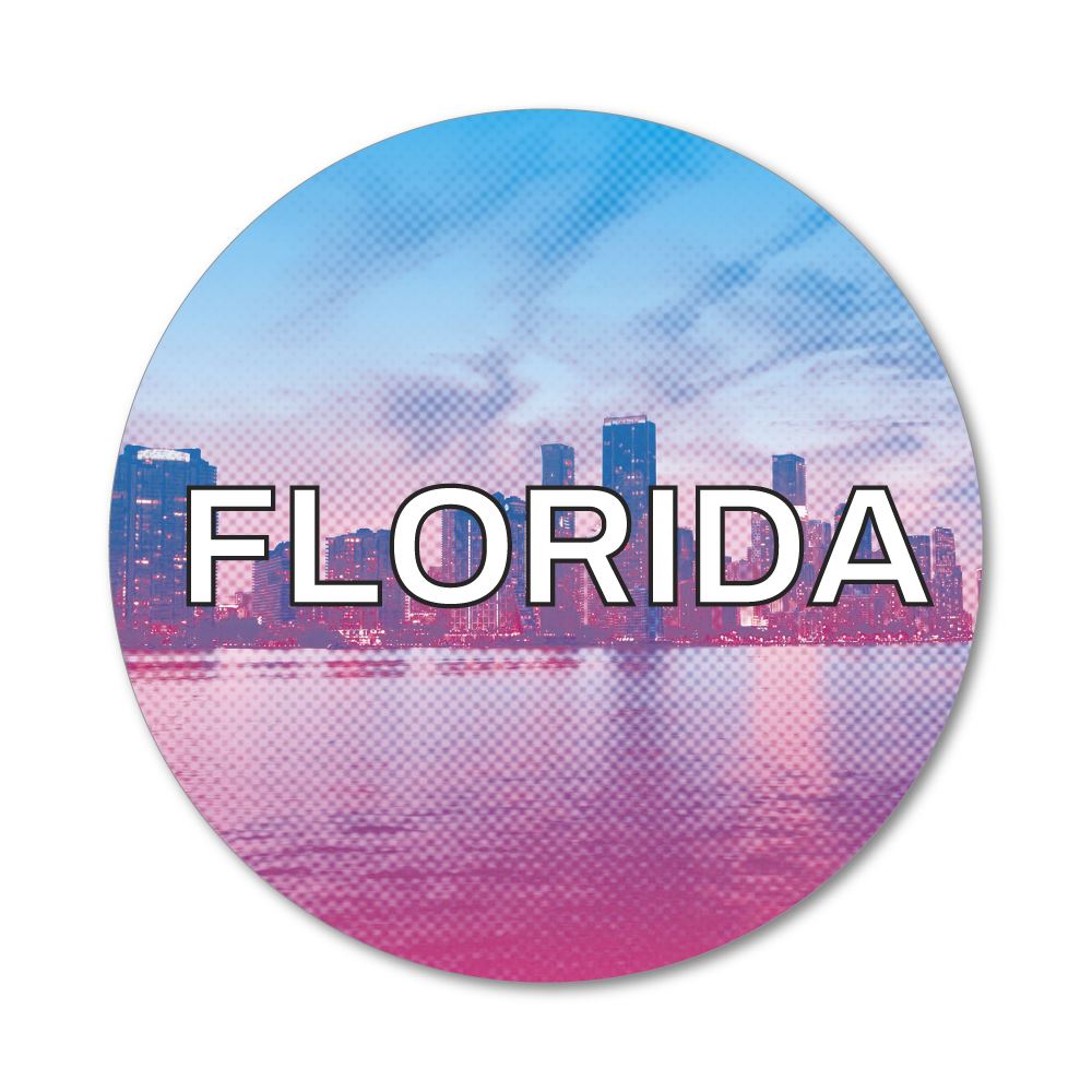 Florida Usa America Sticker Decal