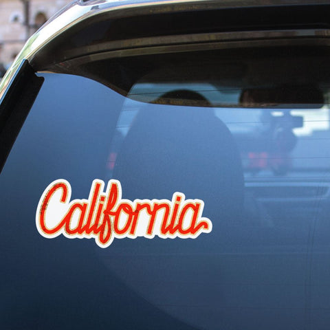 California Vintage Sticker Decal