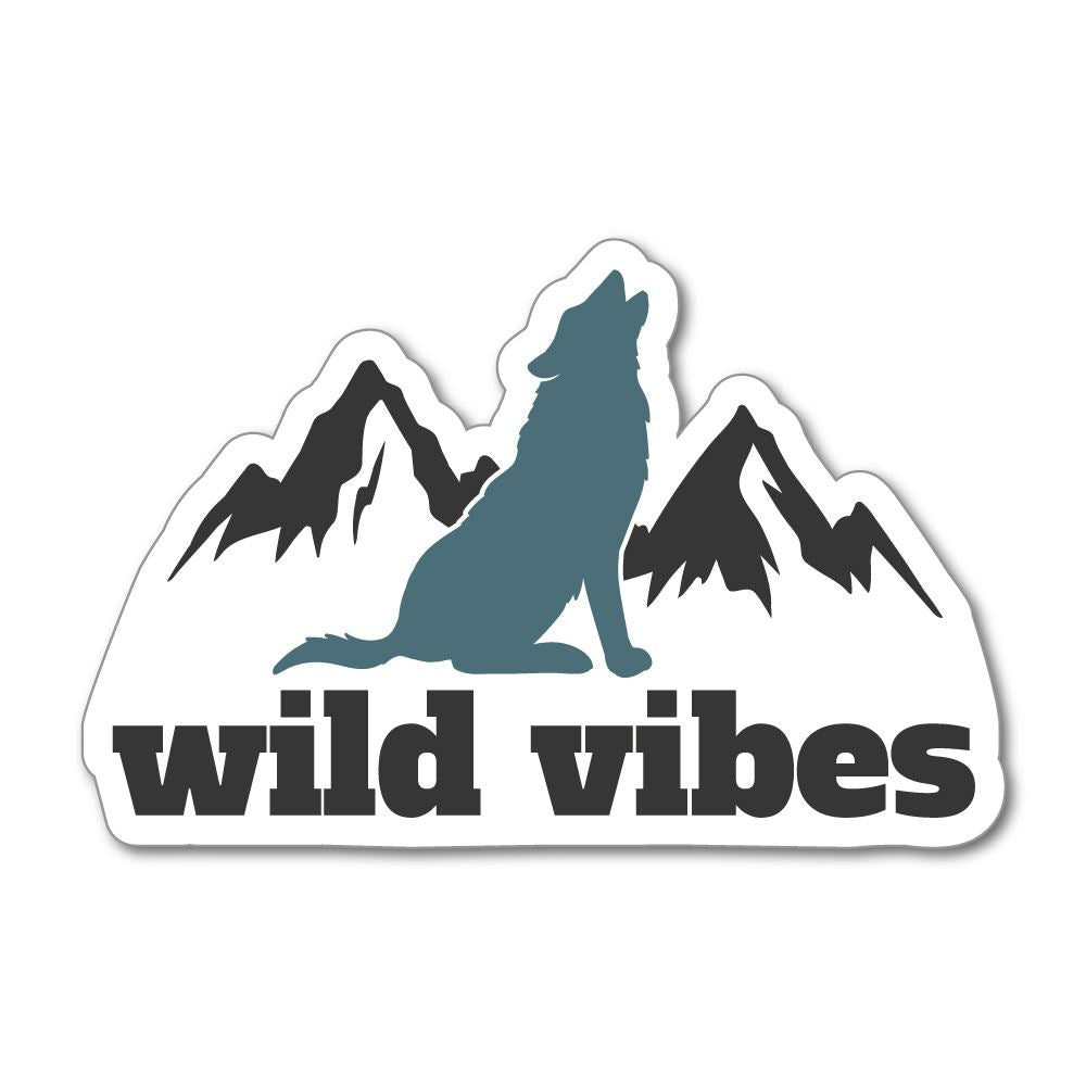 Wild Vibes Sticker Decal