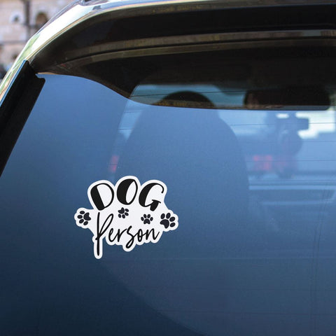 Dog Person Sticker Decal