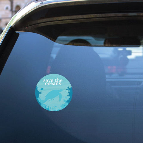 Save The Oceans Sticker Decal
