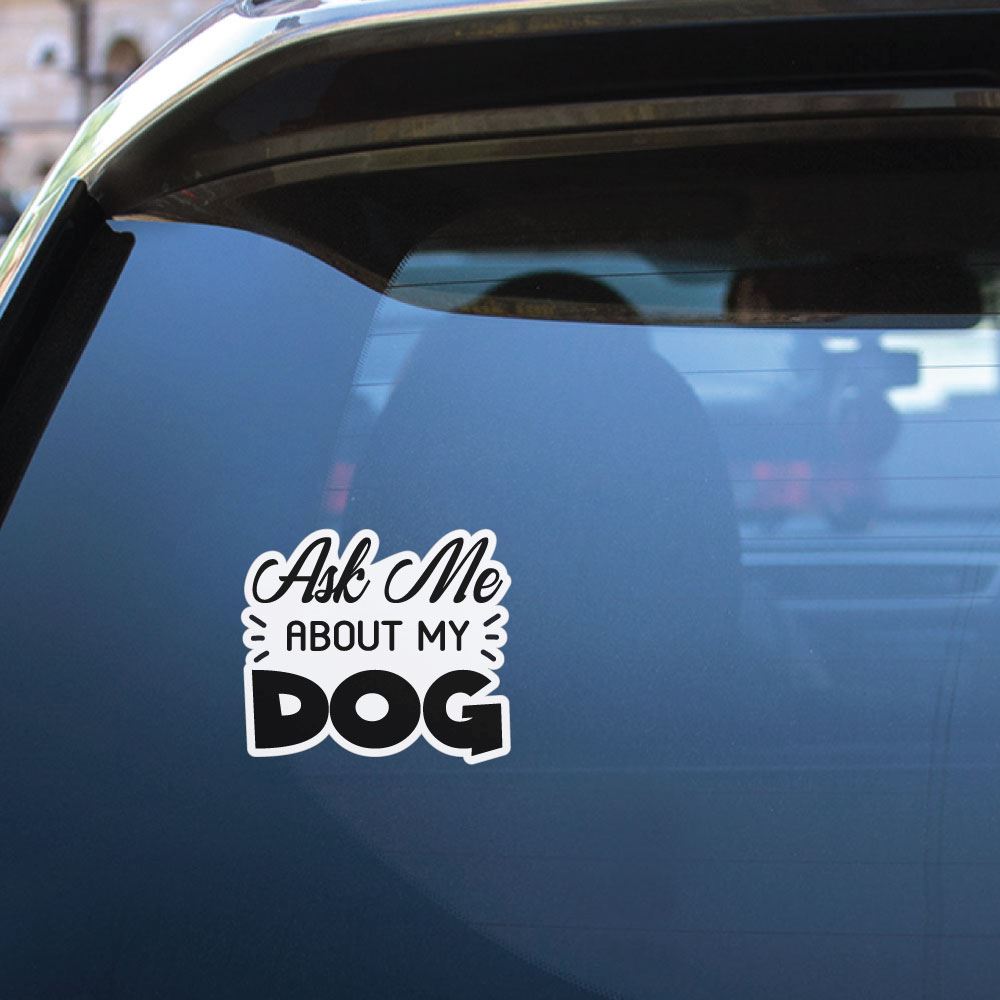 Ask Me Sticker Decal