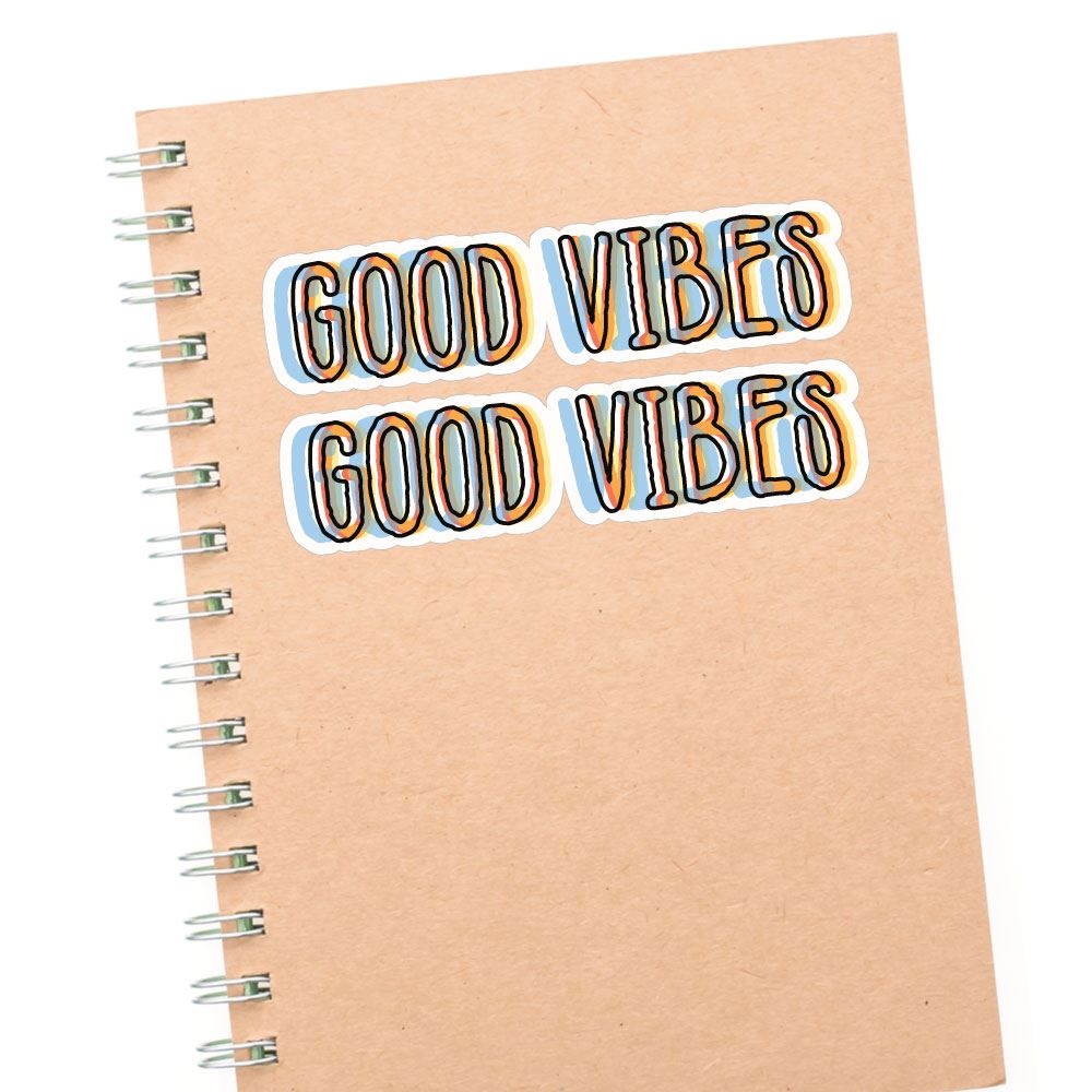 Good Vibes Sticker Decal