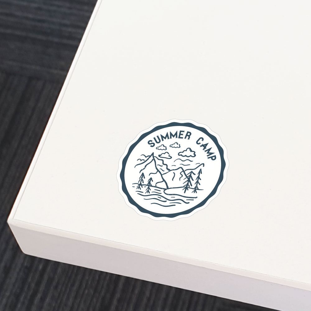 Summer Camp Sticker Decal