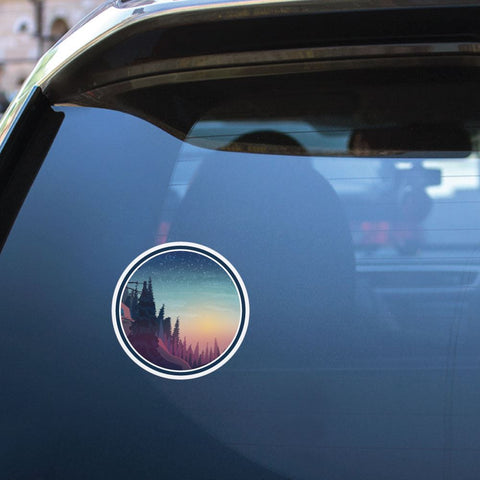 Nature Landscape Sticker Decal
