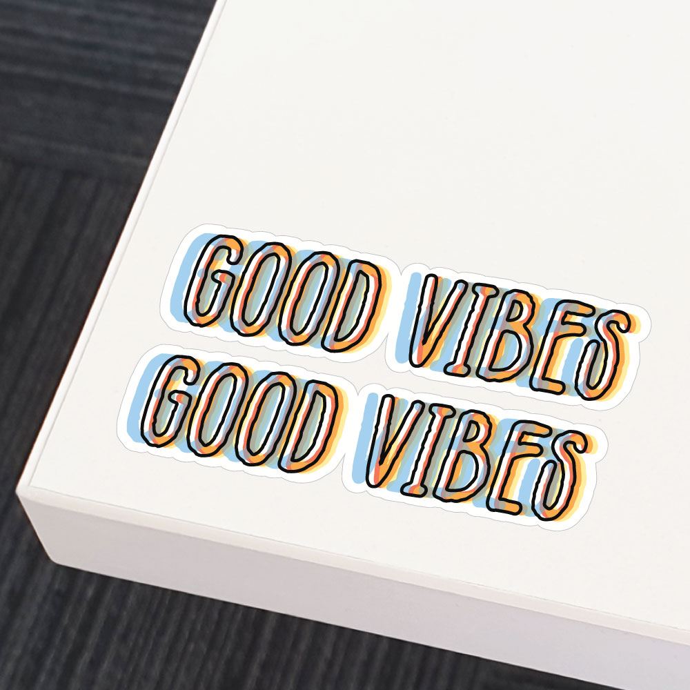 Good Vibes Sticker Decal