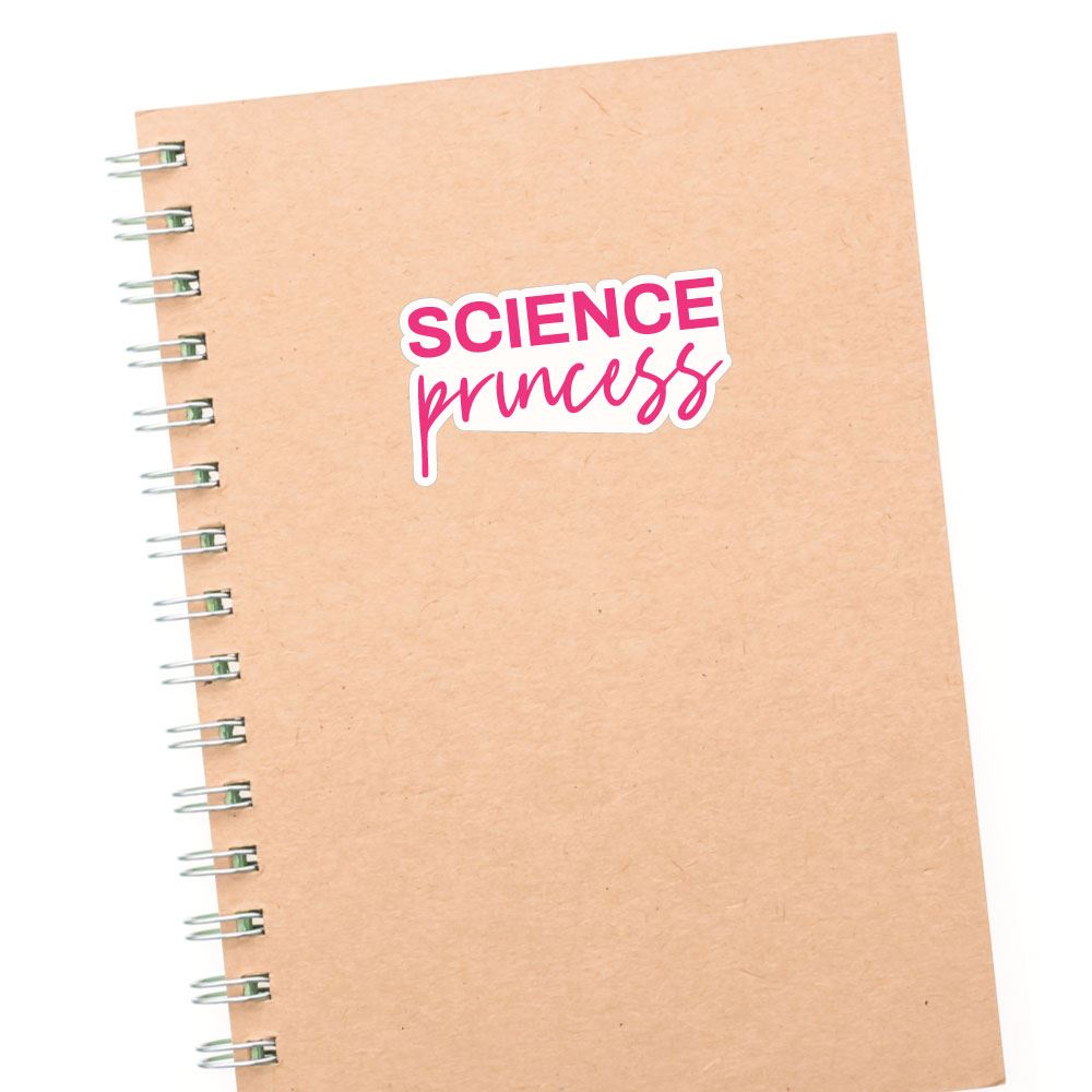 Science Princess Sticker Decal