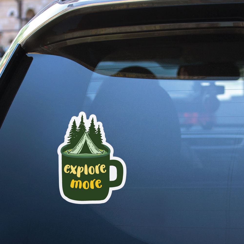 Explore More Sticker Decal
