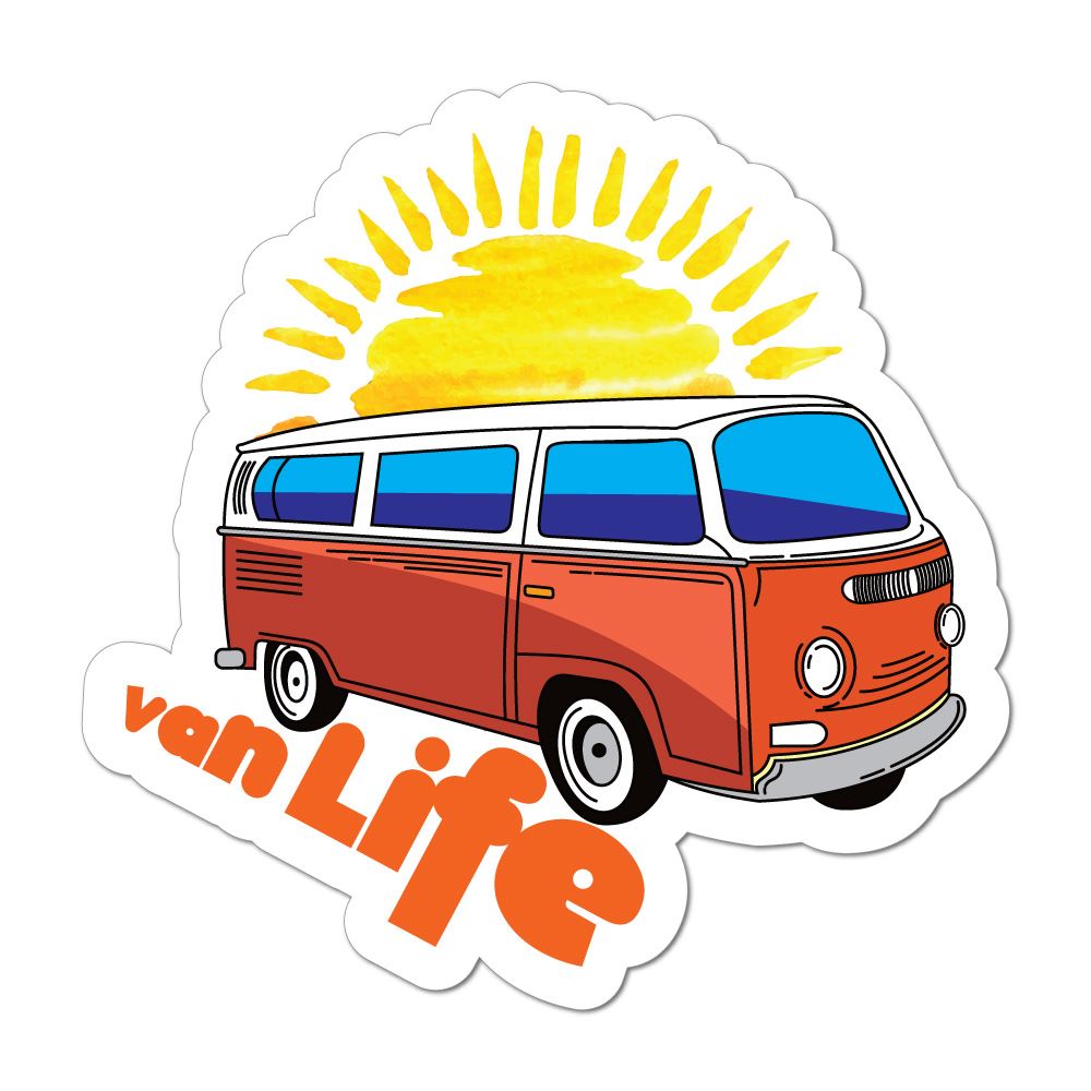 Van Life Car Sticker Decal