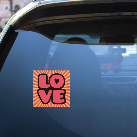 Pop Love Sticker Decal
