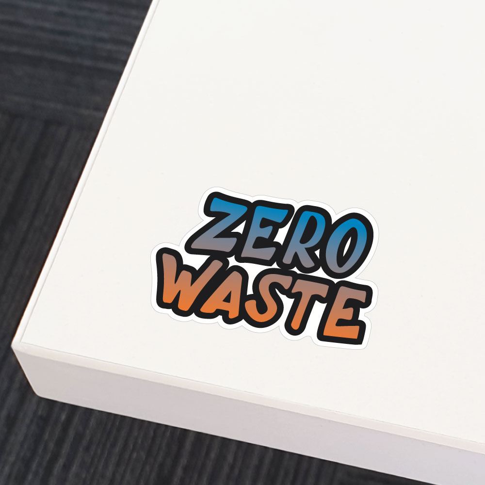 Zero Waste Sticker Decal