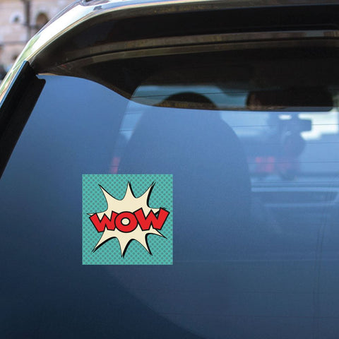 Wow Sticker Decal