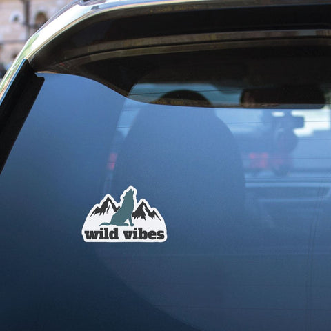 Wild Vibes Sticker Decal