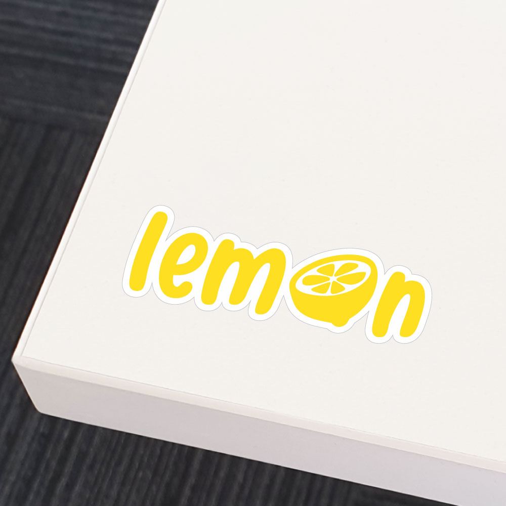 Lemon Sticker Decal
