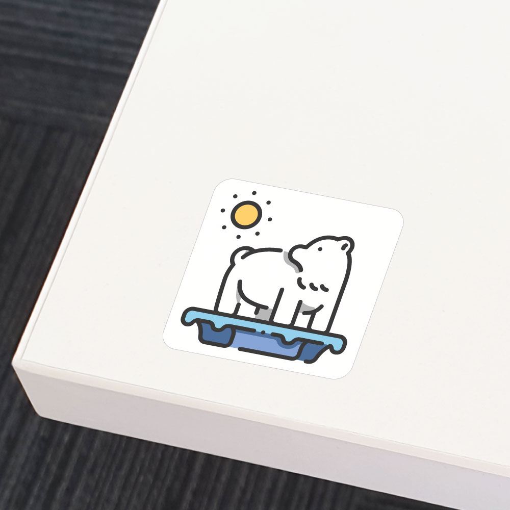 Polar Bear Sticker Decal