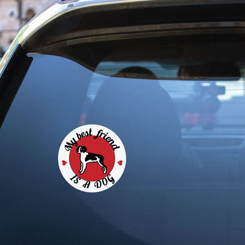 My Best Friend Sticker Decal