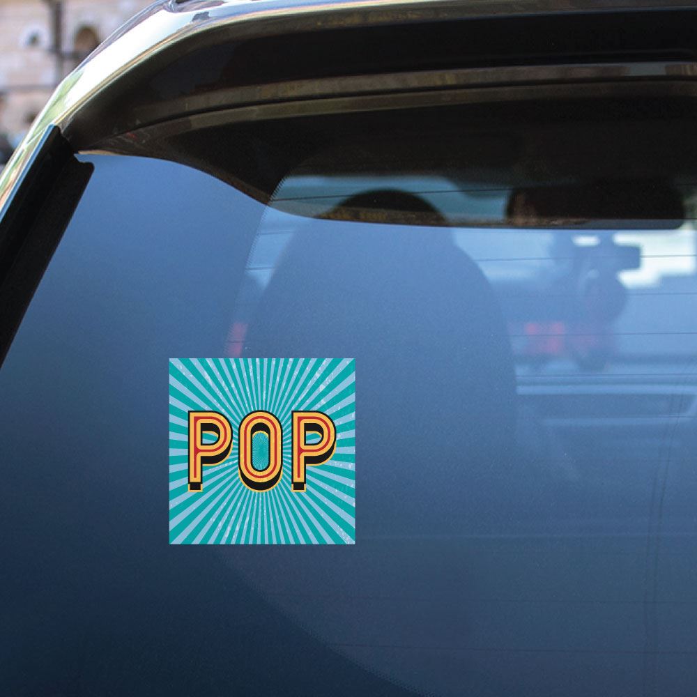 Pop  Sticker Decal