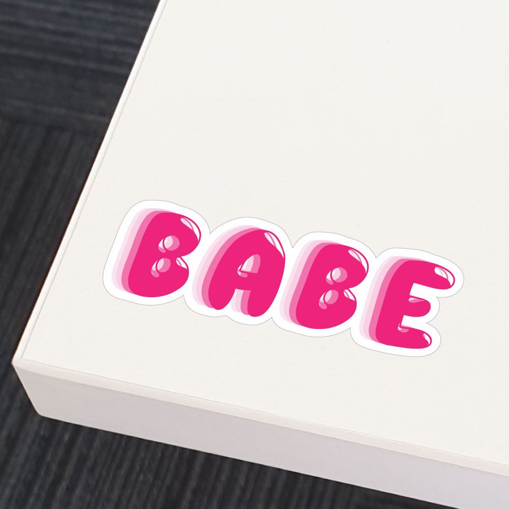 Babe Sticker Decal