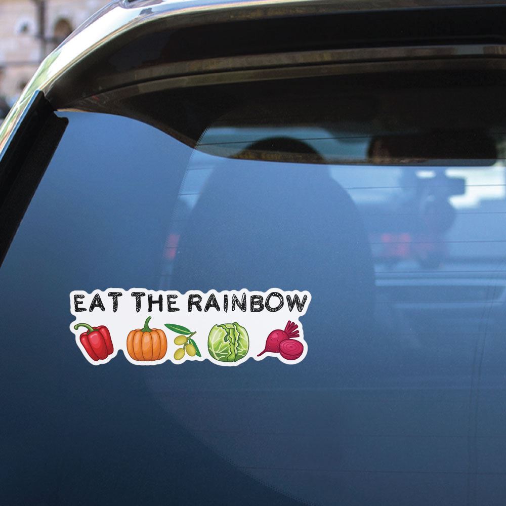 Eat The Rainbow Sticker Decal