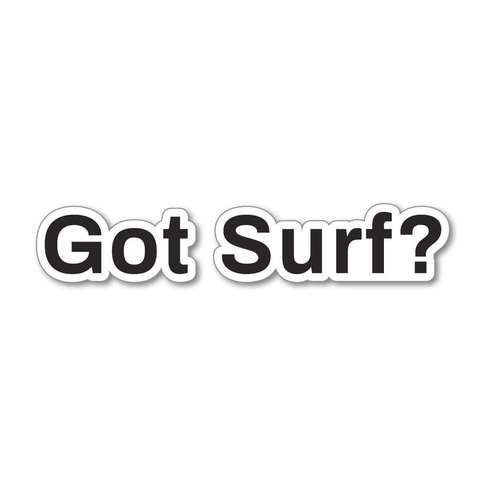 Got Surf Sticker Decal